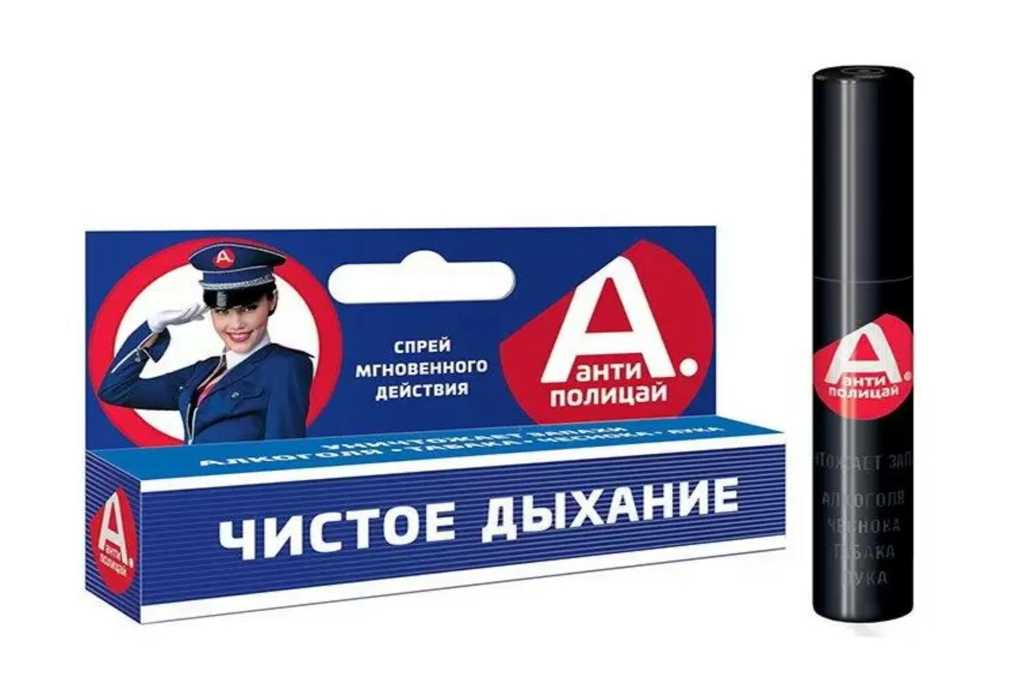 Антиполицай освежитель полости рта General Smelloff 10 мл