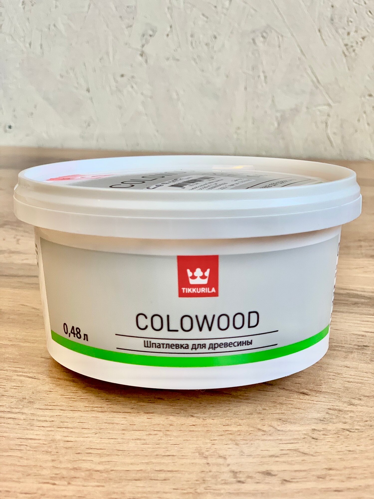 фото Шпатлёвка по/для дереву Tikkurila Colowood Тиккурила