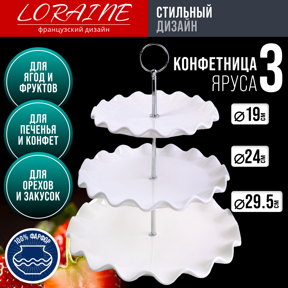Конфетница LORAINE 28953...