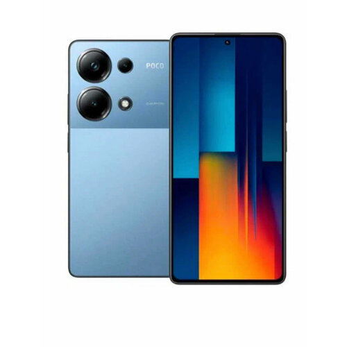 Смартфон POCO M6 Pro 12512 ГБ голубой 29990₽