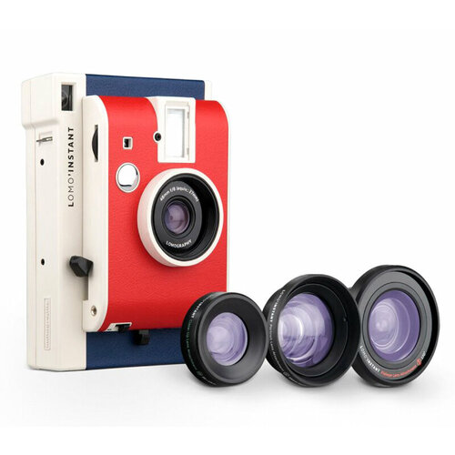 Фотоаппарат моментальной печати Lomography LOMOInstant 3 Lenses Boston Edition 18090₽