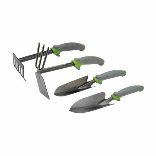 Набор садовых инструментов Четыре Сезона с прорезиненной ручкой 2 совка мотыга грабельки 1630₽