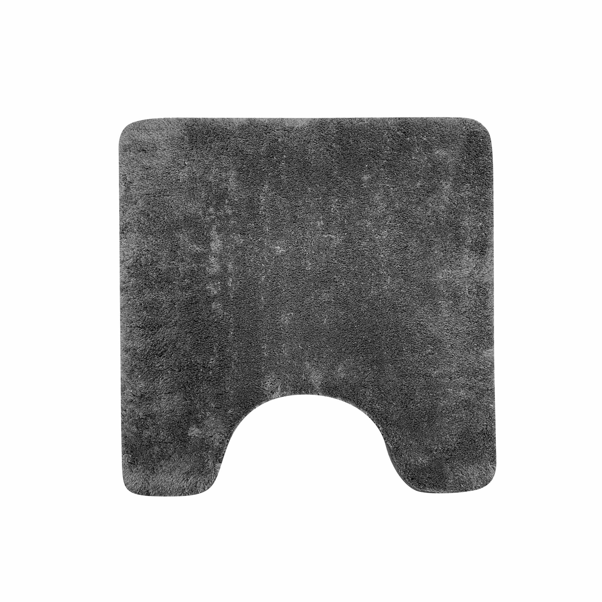 Коврик для ванной Fora BATH BLISS 50x50 см темно-серый с узорами