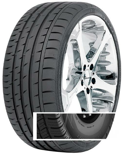 Летняя шина Continental ContiSportContact 3 MO (255/40 R18 99Y)
