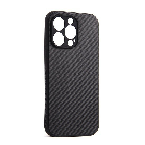 Чехол ТПУ карбон для iPhone 13 pro, 011068 Черный CM