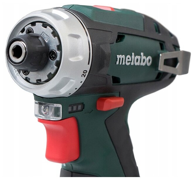 Дрели Дрель-шуруповерт Metabo PowerMaxx BS Basic 600080500 (2 аккум, ЗУ LC-40, кейс)
