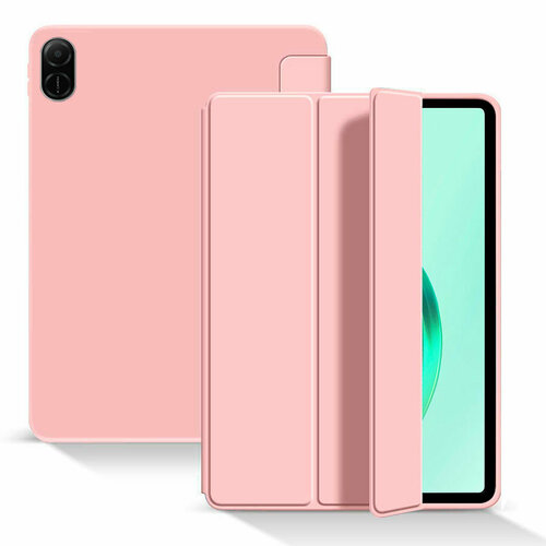 Чехол для планшета HONOR Pad X8a (2024) 11 дюймов, из мягкого силикона, пудровый розовый