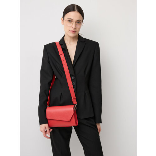 Сумка кросс-боди Franchesco Mariscotti фактура зернистая черный 19800₽