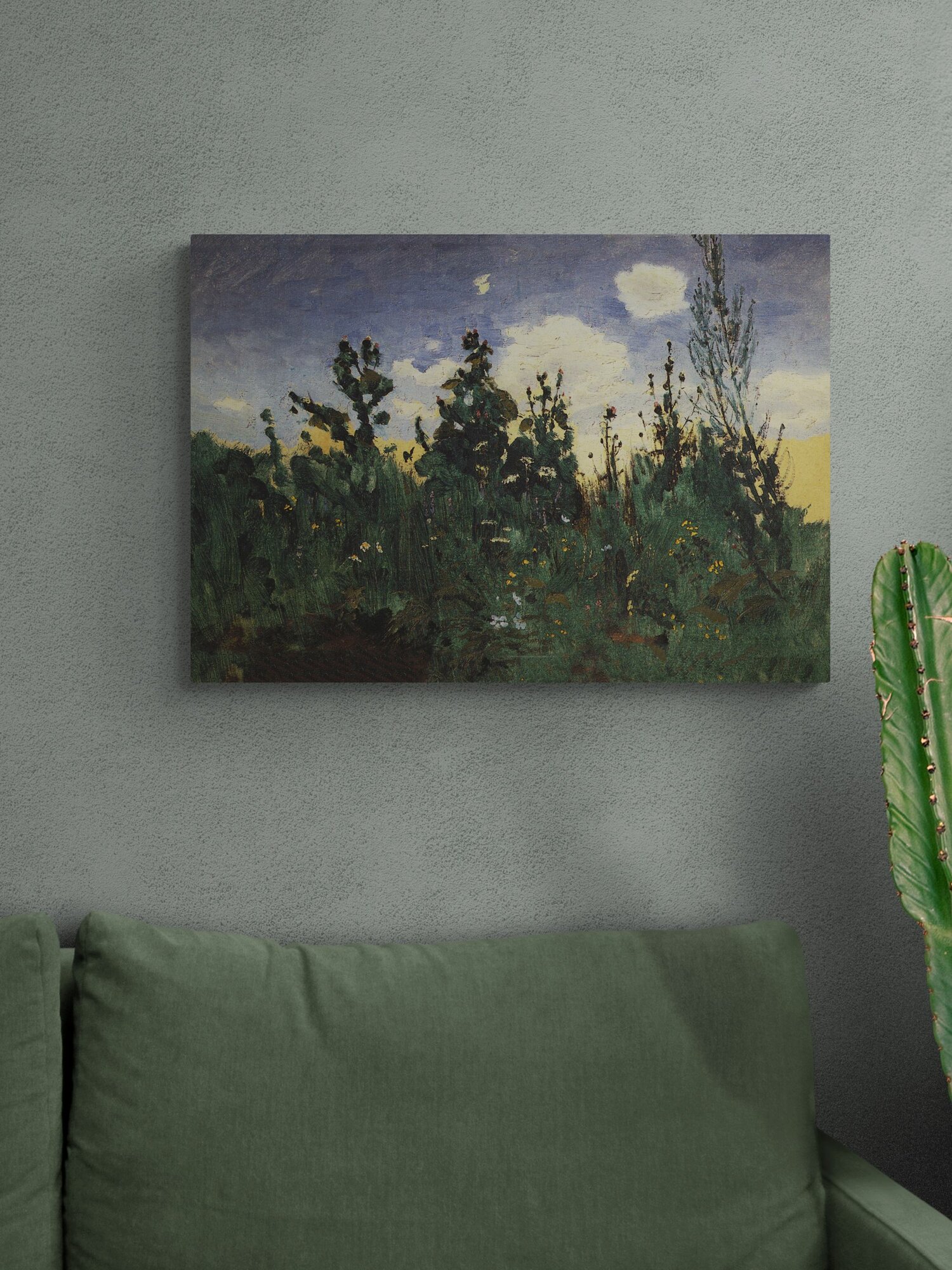 Куинджи Архип Иванович "Бурьян" 60х40 — фото 1