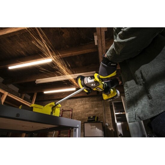 Аккумуляторные Ушм Бесщеточная углошлифмашина Ryobi ONE+ RAG18X-0 5133005011