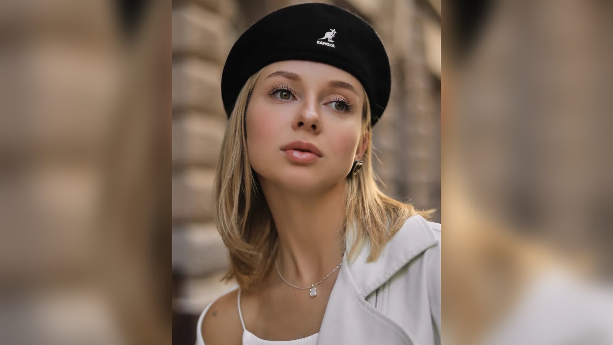 Берет KANGOL кепка для мужчин и женщин, размер L, черная — фото 1