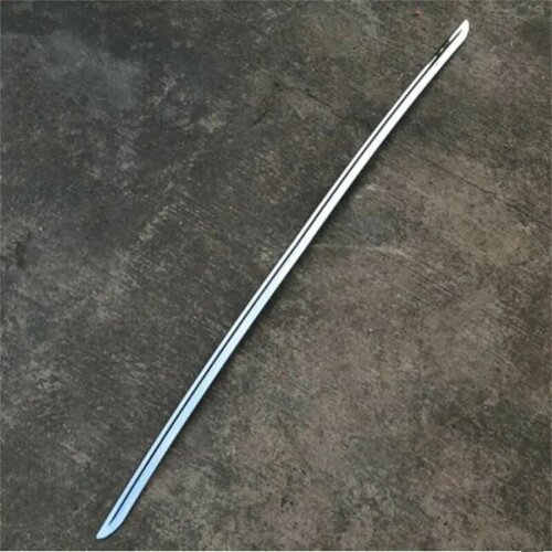 Подходит для skoda Octavia A7 2014-2017 хромированная задняя крышка багажника накладка на багажник накладка на багажник аксессуары для фарфора Серебристый 1241₽