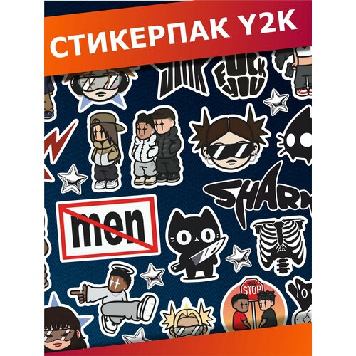 Стикерпак наклейки на телефон Эстетика Y2K