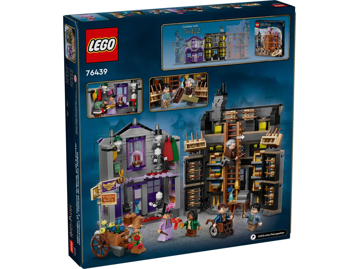 LEGO Harry Potter 76439 Ollivanders & Madam Malkin's Robes, 744 дет.