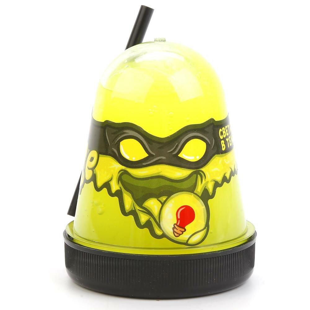 SLIME "NINJA", СМЕШИВАЙ ЦВЕТА 2 В 1, ЖЕЛТЫЙ, КРАСНЫЙ в кор.40шт Волшебный мир - фото №13