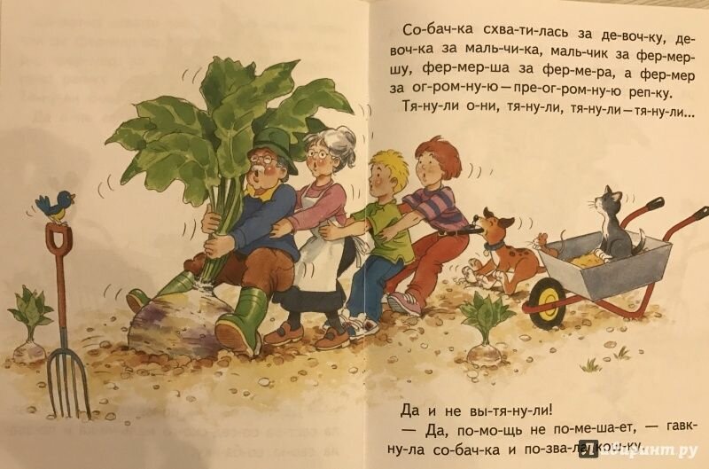 Книга Стрекоза Чудо-репка. Читаем по слогам. Тейлор Лэйни — фото 1