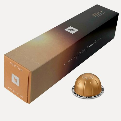 Изображение товара Кофе в капсулах Nespresso Vertuo, бленд Melozio GO, 230 ml, 10 капсул (1упаковка)