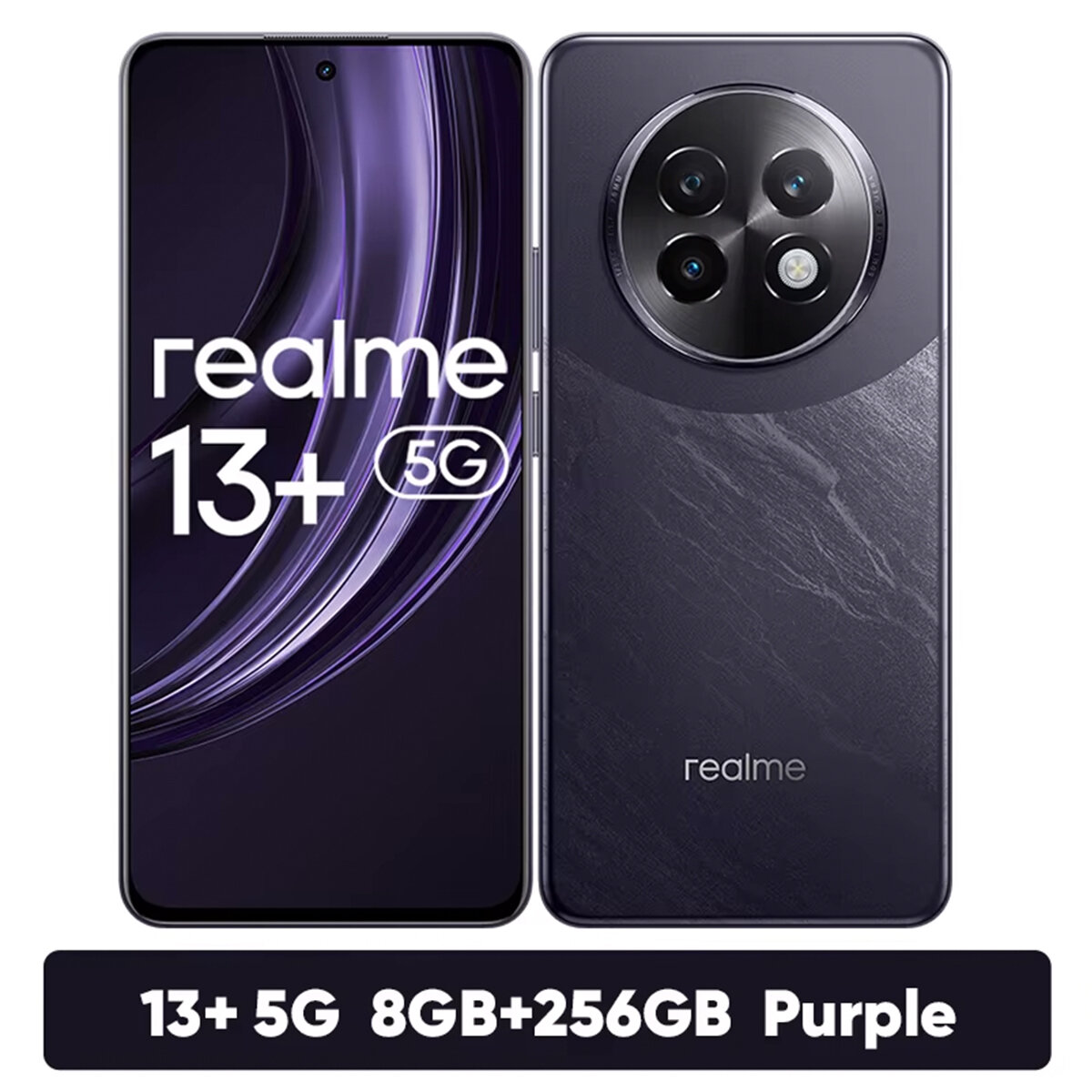 Смартфон Realme 13 Plus 5G, 12/256ГБ , Dual nano SIM, Purple