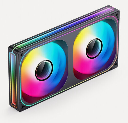 Изображение товара Вентилятор для корпуса Jonsbo ZB-240BR Black Reverse