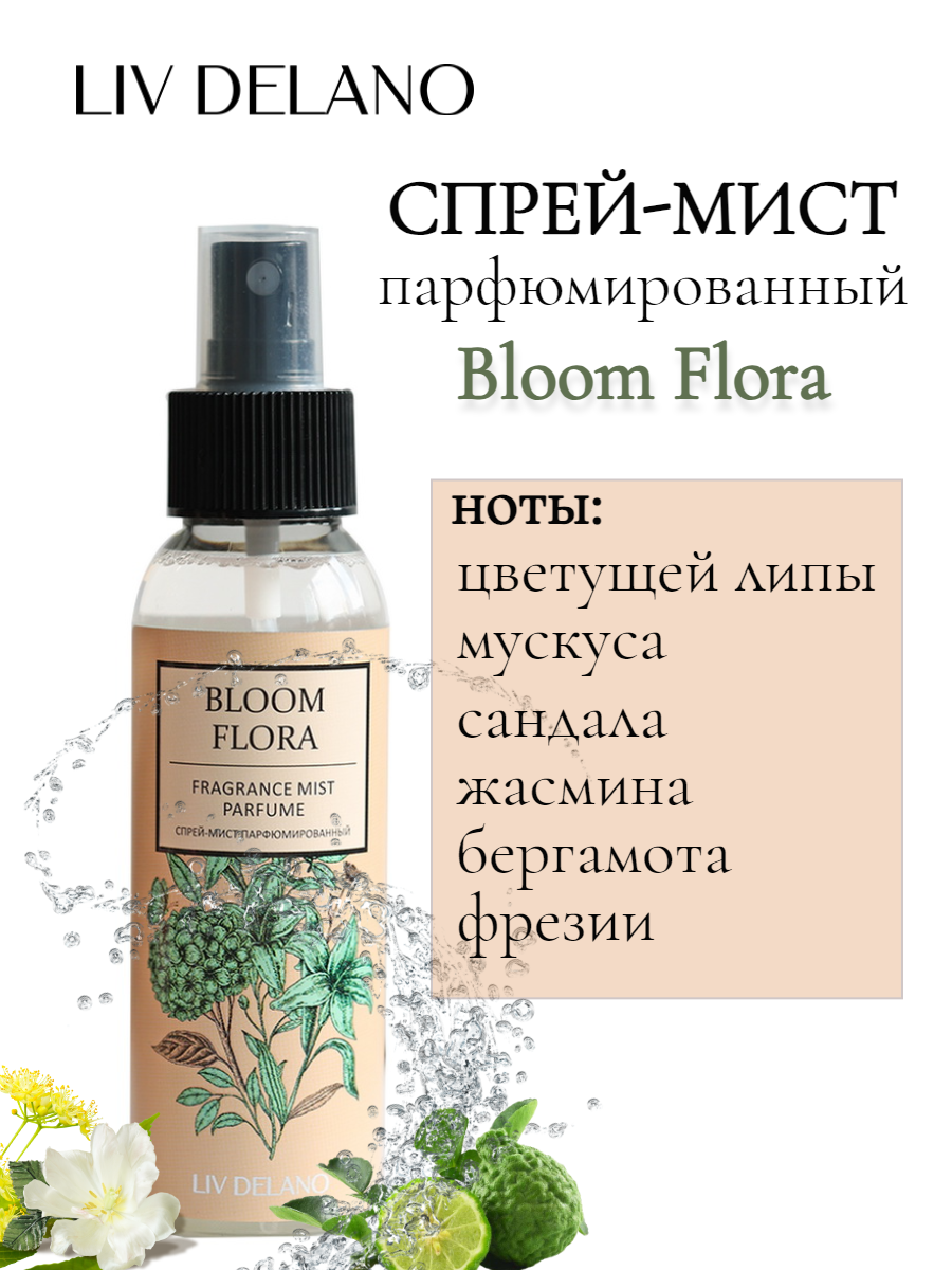 Подарочный набор LivDelano "Love Spell", спрей-мист, 3 аромата — фото 1