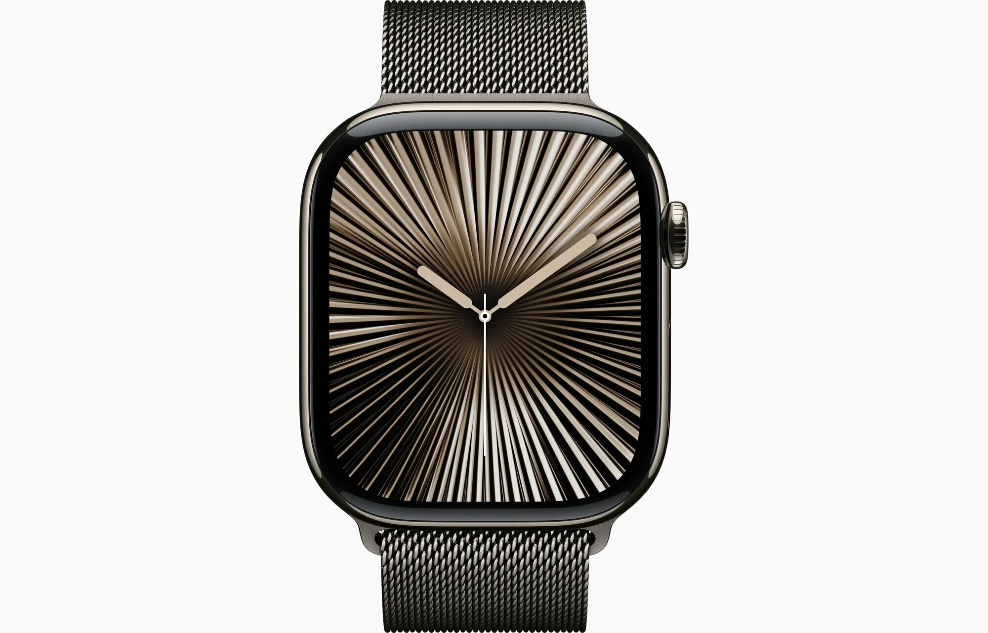 Смарт часы Apple Watch Series 10 GPS + Cellular 46mm Slate Titanium Case with Slate Milanese Loop — фото 1
