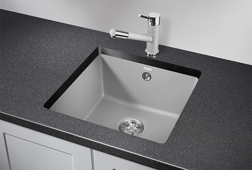 Кухонная мойка Granula GR-4451 алюминиум - фото №2