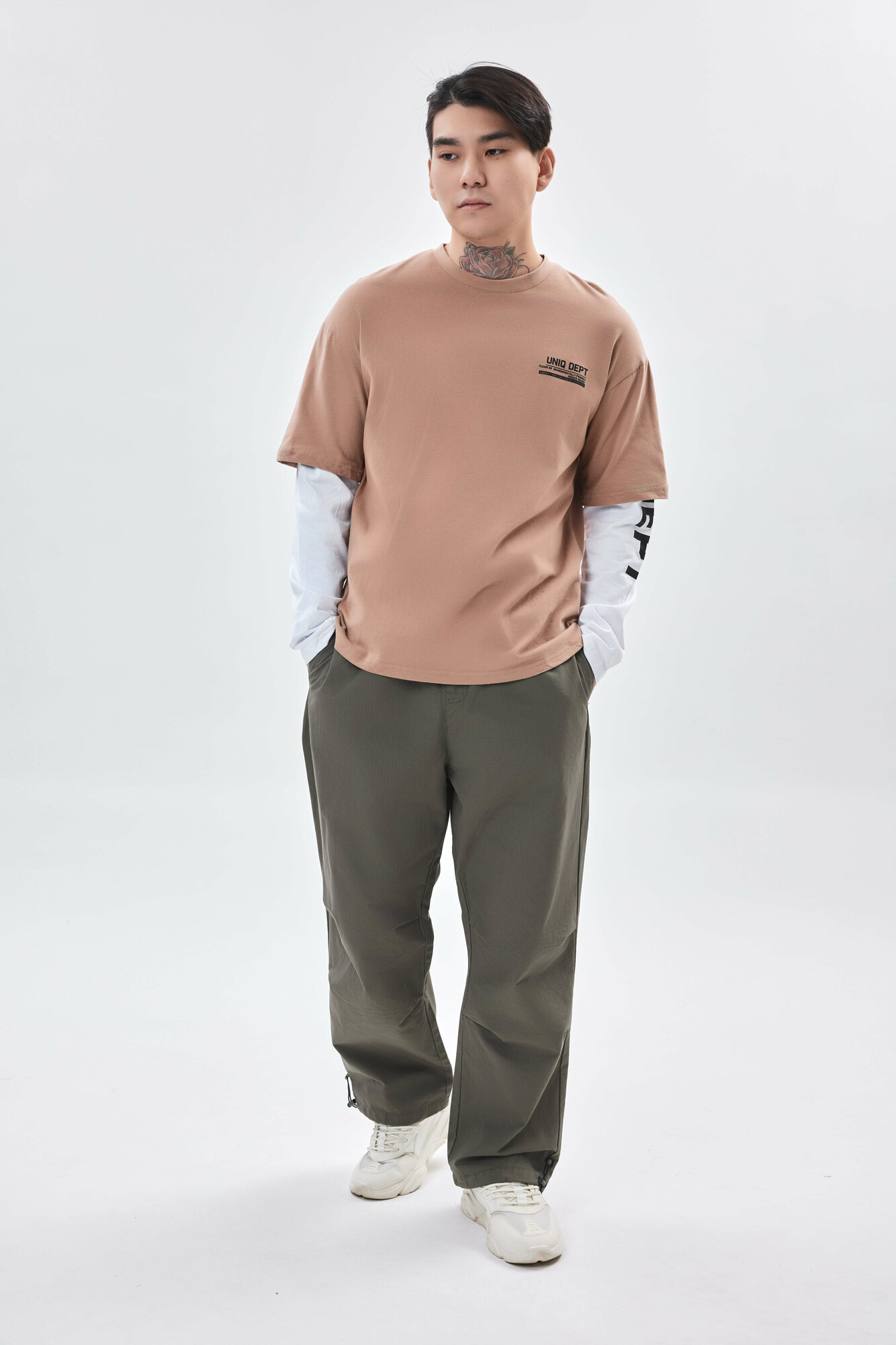 Футболка спортивная TERRA PRO, 1 шт., размер M, beige — фото 1