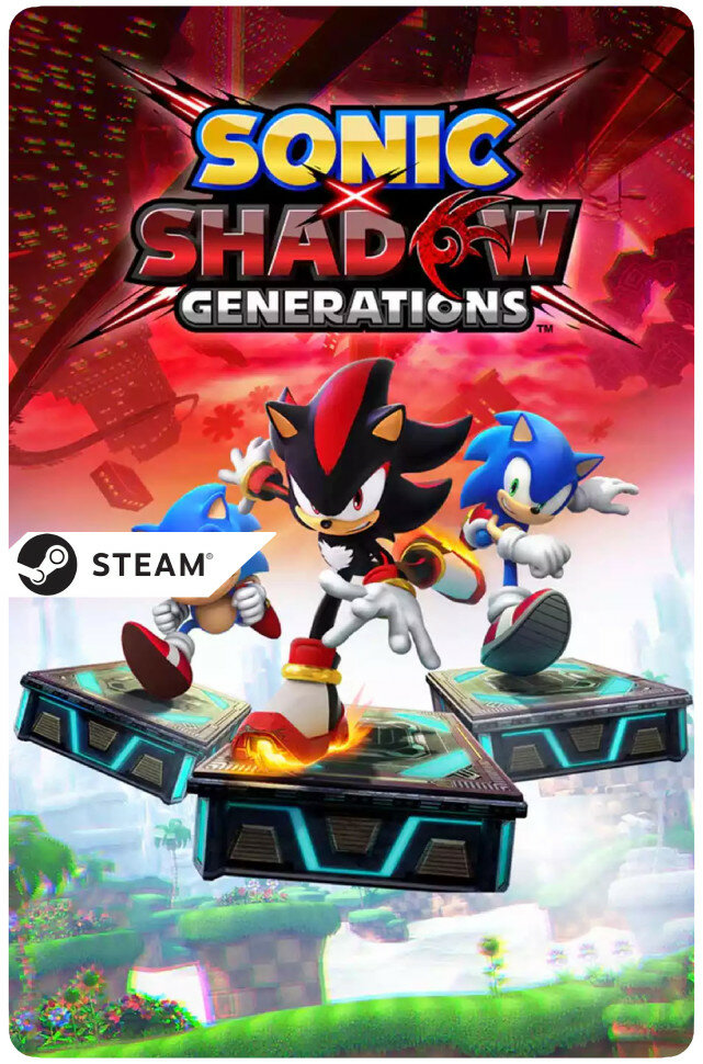 Игра Sonic X Shadow Generations для PC(ПК), Steam, цифровой ключ