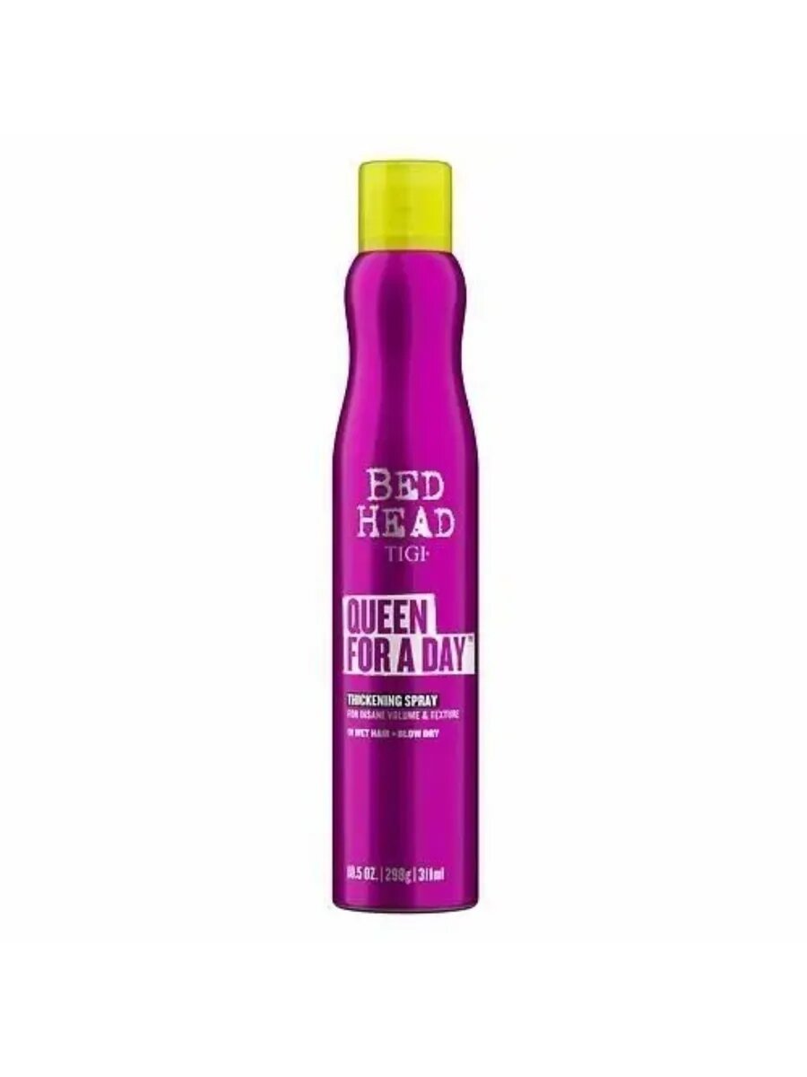 Спрей TIGI Bed Head "Queen for", для объема, термозащита, 311 мл — фото 1