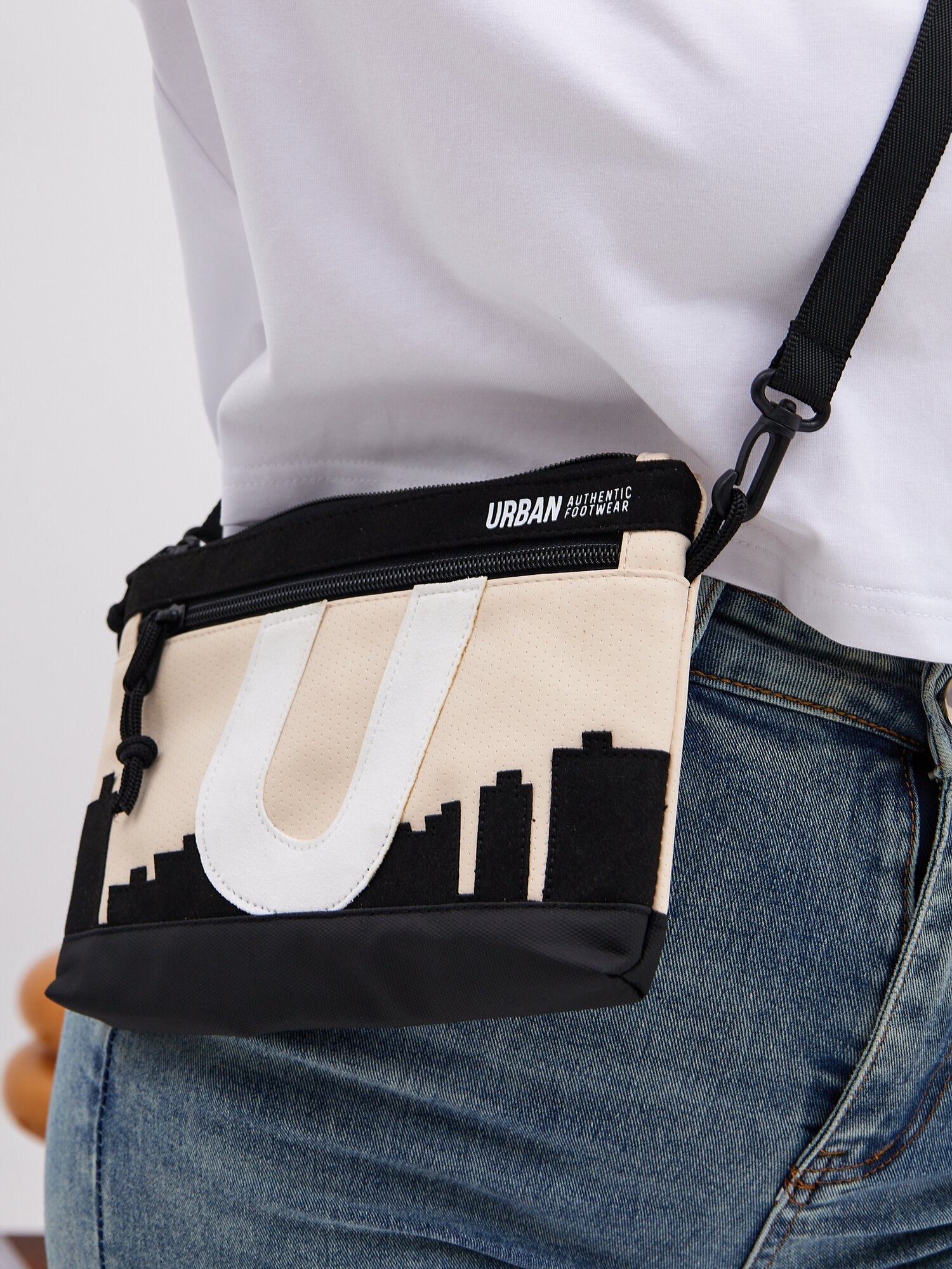 Сумка спортивная URBAN AUTHENTIC, ручная кладь, beige — фото 1