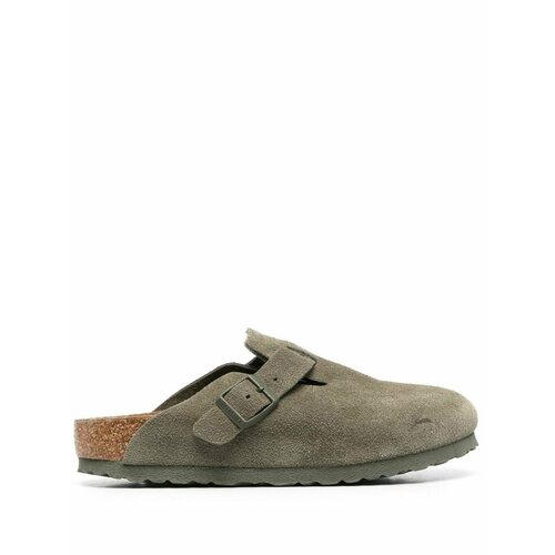 фото Тапочки birkenstock, размер 37 eu, зелeный