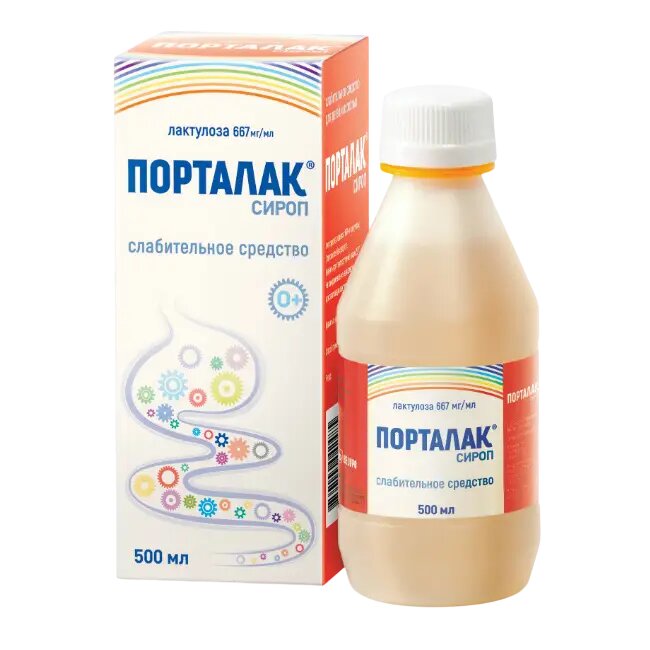 Порталак сироп 667 мгмл 500 мл 1 шт