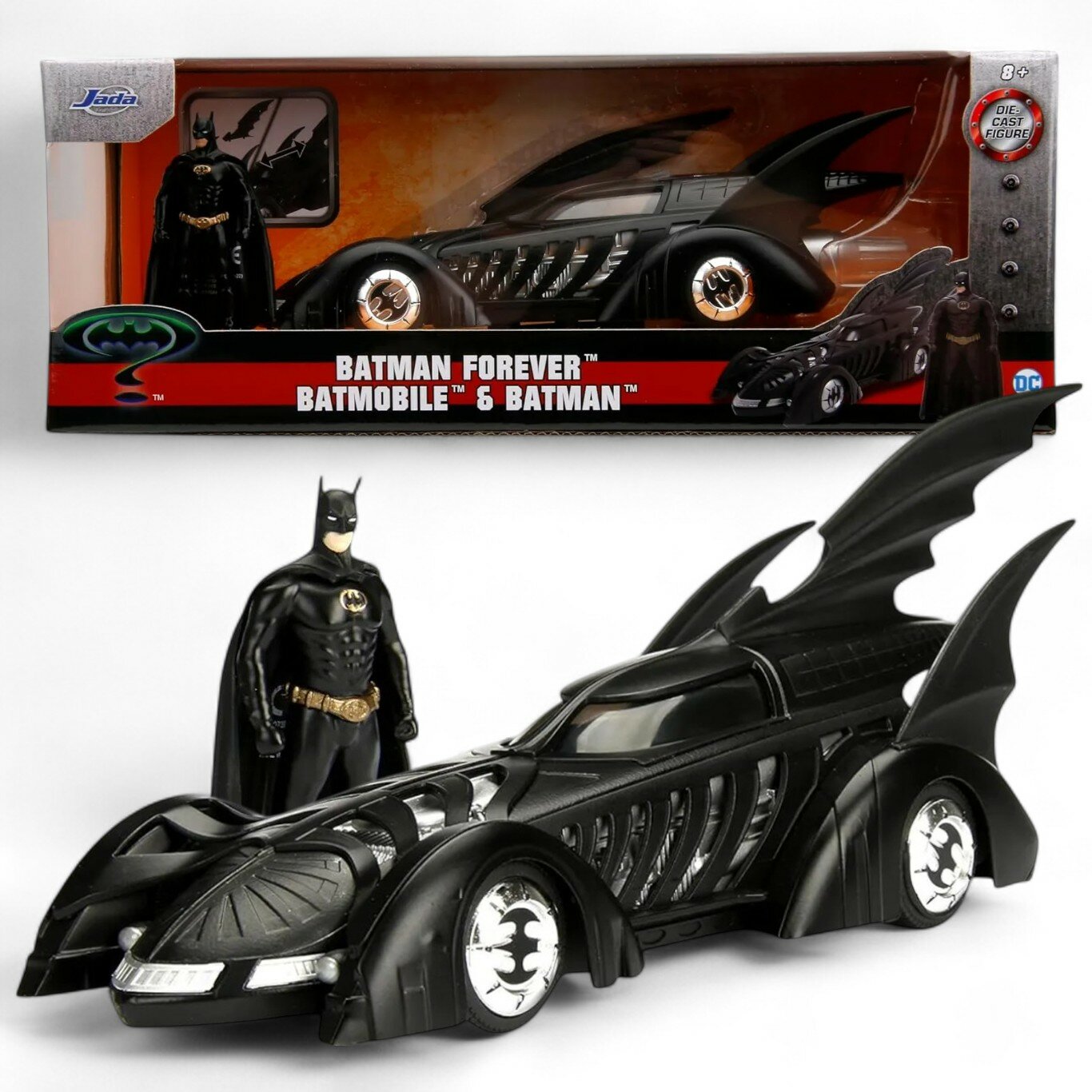 Модель Бэтмобиль с фигуркой "Бэтмен навсегда" от Jada Toys