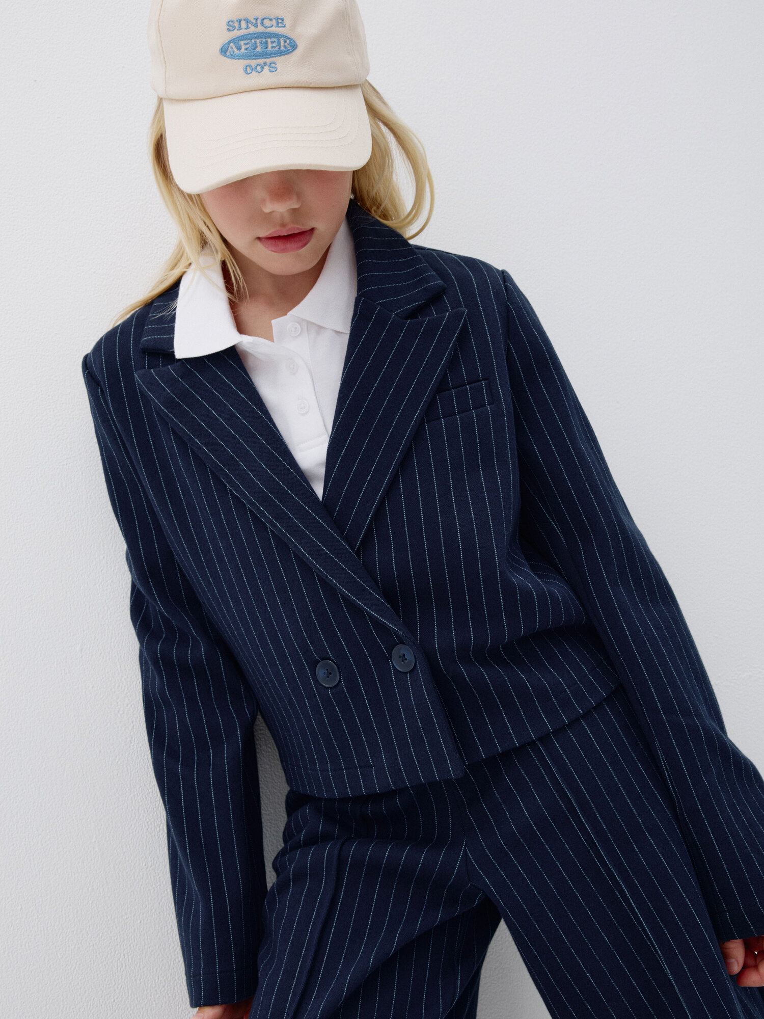 Школьный пиджак Sela размер 158 темно-синий