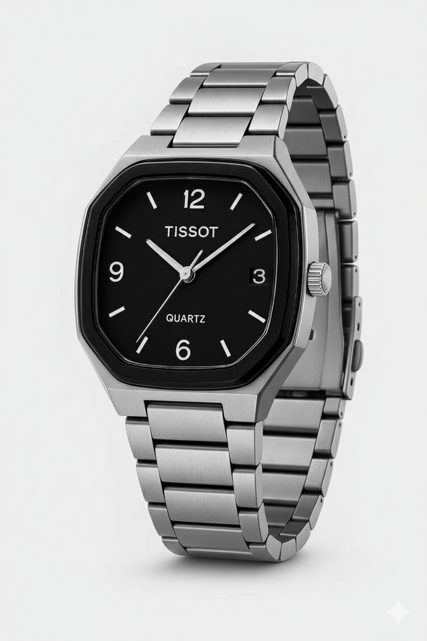 Наручные часы Quartz, черный — фото 1