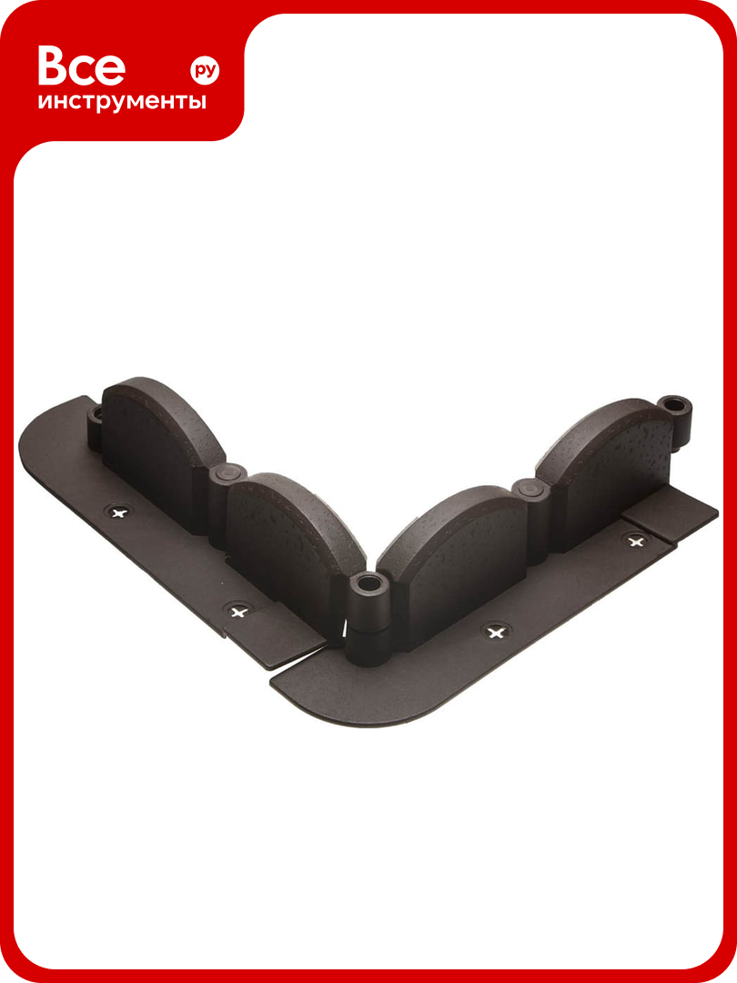 Декоративный бордюр Grinda 9х256 см коричневый 422229