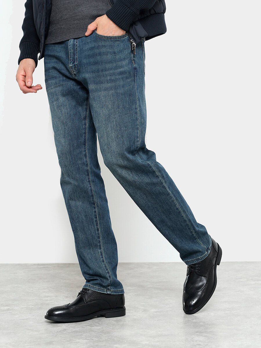 Полуботинки дерби VITACCI, размер 42, черный — фото 1