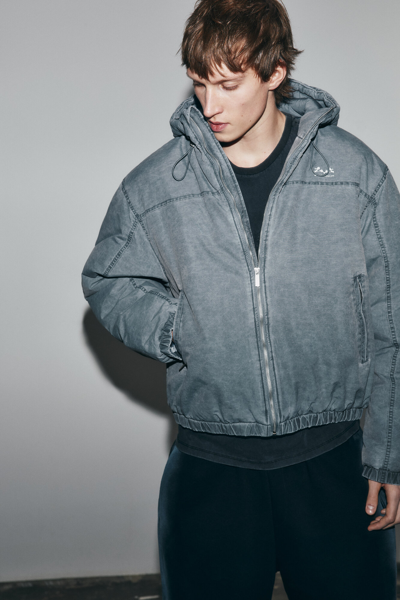 Куртка Befree Man Casual размер M серый