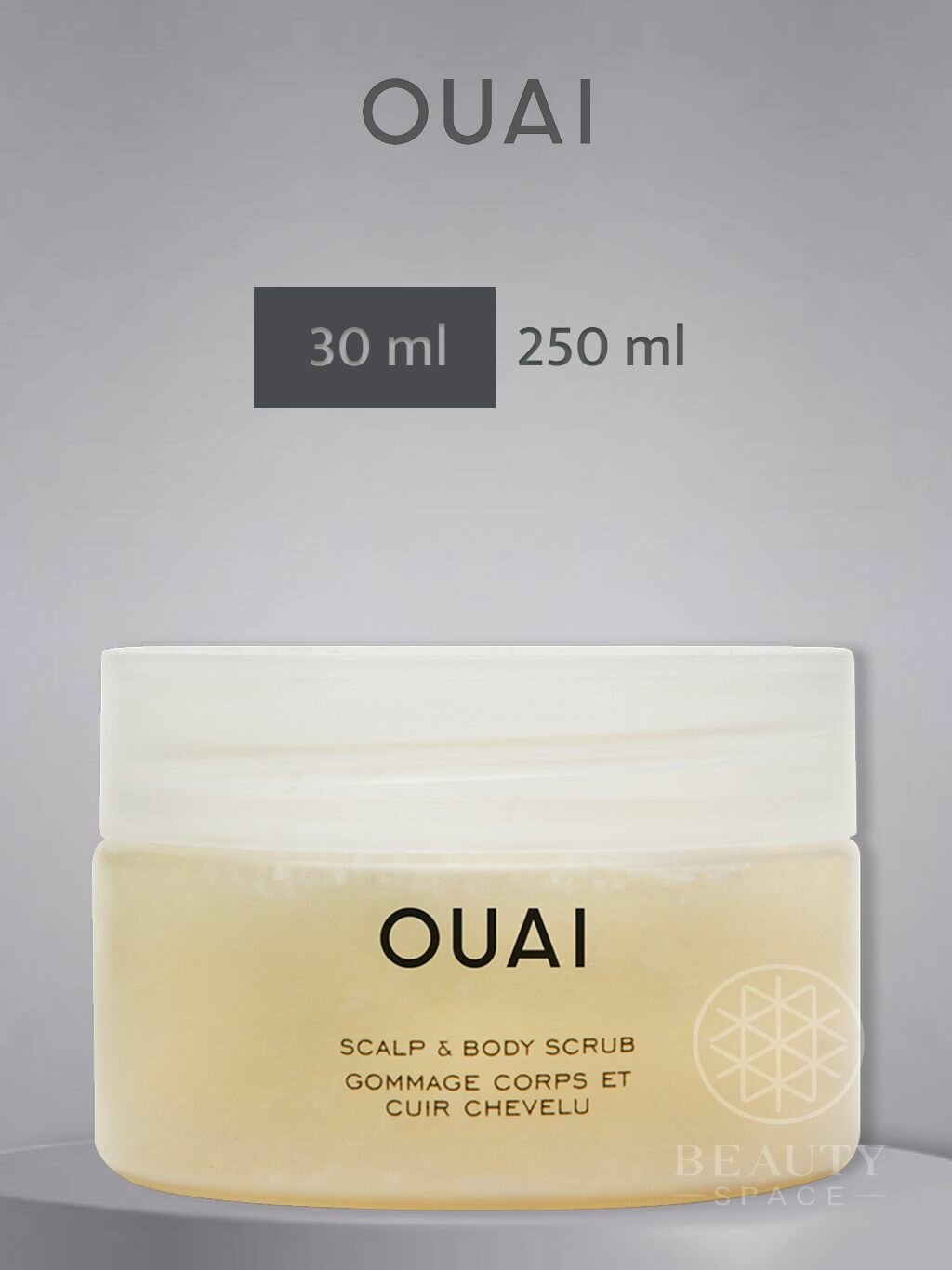 OUAI Скраб для кожи головы и тела Scalp and Body Scrub (St Barts), 30g