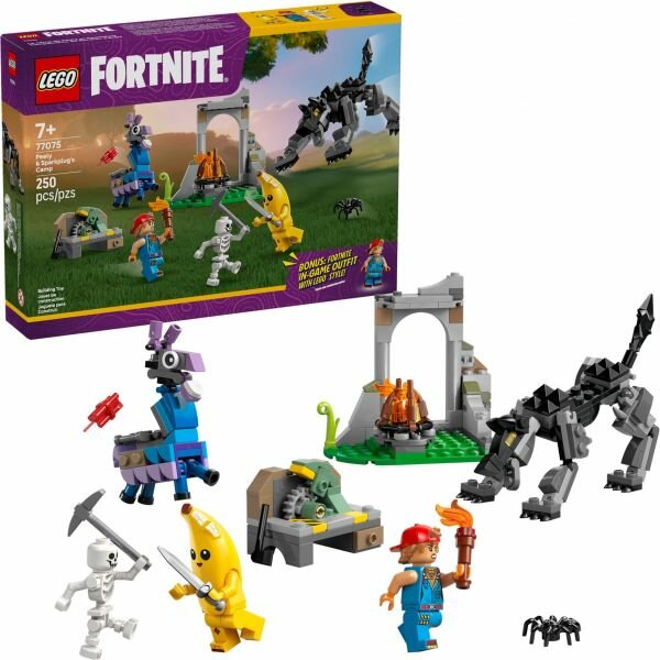 Lego 77075 Fortnite Лагерь Пили и Ремонтницы