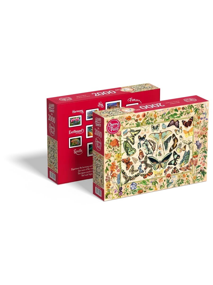 Пазлы для взрослых 2000 элементов В мире ботаники — фото 1