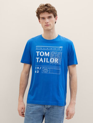 Футболка Tom Tailor, размер S, голубой