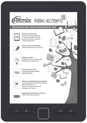 Электронная книга Ritmix RBK-678FL black