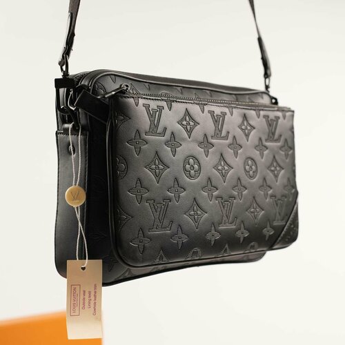 Сумка кросс-боди  36-21, фактура гладкая, матовая, черный