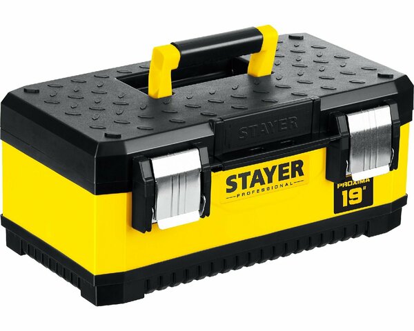 STAYER ProXIMA-19, 498 х 289 х 222 мм, (19.5 ), Металлический ящик для инструментов, Professional (2-38011-18) (2-38011-18_z02)
