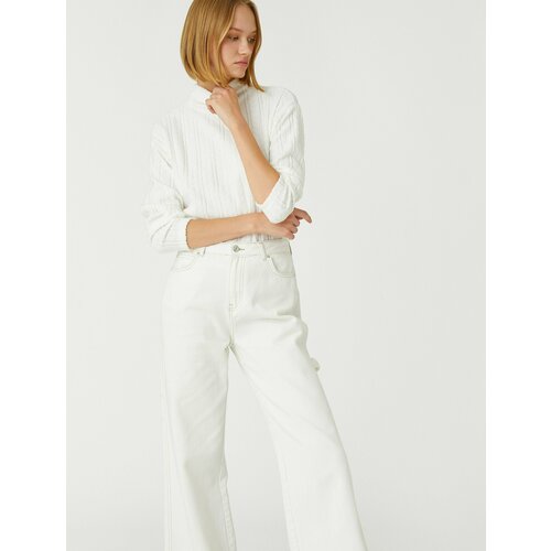 фото Свитер koton, размер xl, бежевый