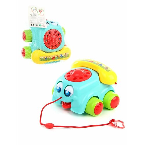 Каталка Весёлый телефончик на веревке 0393 1305₽