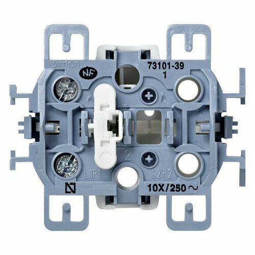 Simon 73 loft Мех Выключатель 1-клавишный, 10А