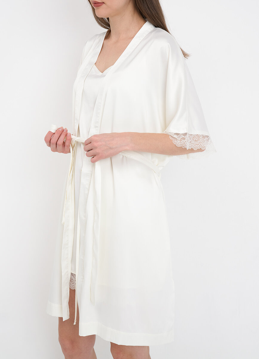 Халат Funday размер 48-50 слоновая кость