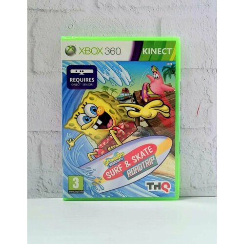 Видеоигра Xbox 360 SpongeBob Squarepants Surf & Skate Roadtrip